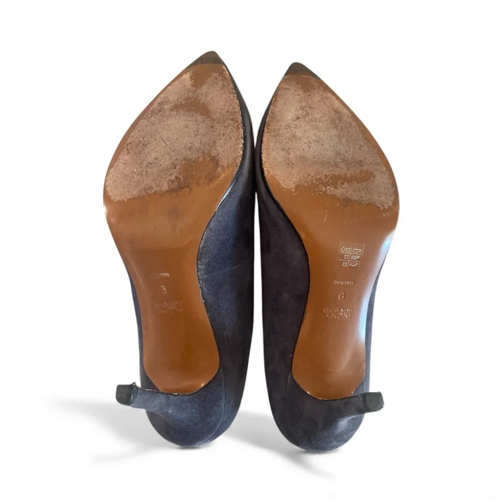 COACH • Gray Suede Pumps • Classic” SZ 9